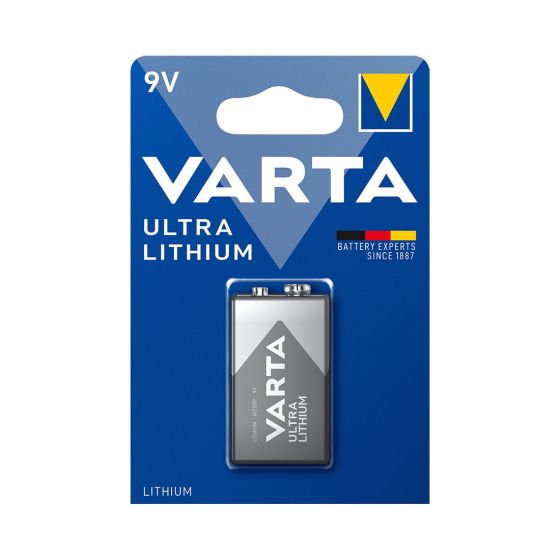 Varta Batteri prof Lithium 9v 9v.