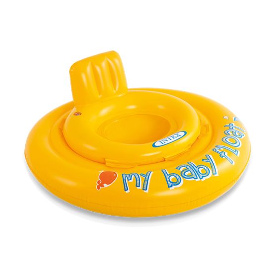 Baby Badering Med Sete Dia 70Cm 6-12Mnd 4 Luftkamre Gul