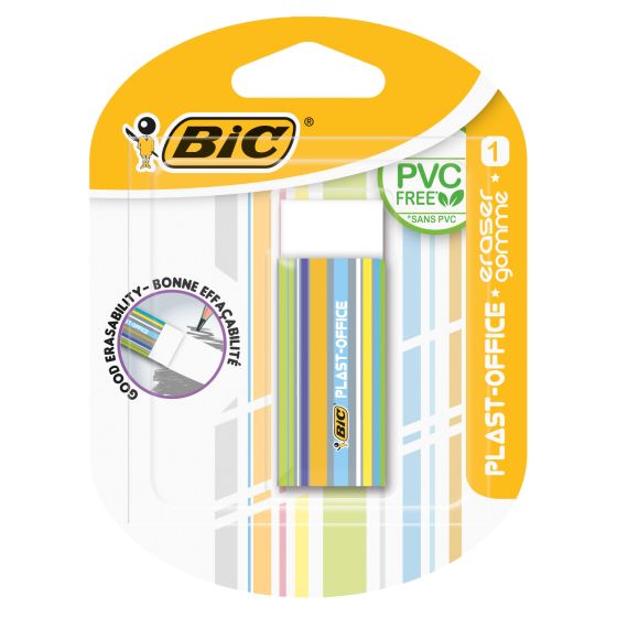 Bic Viskelær plasto Office original