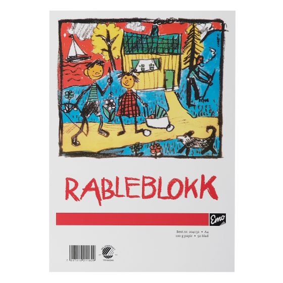 Emo Rableblokk A4 rableblokk