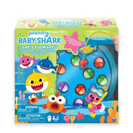 Baby Shark fiskespill ingen.