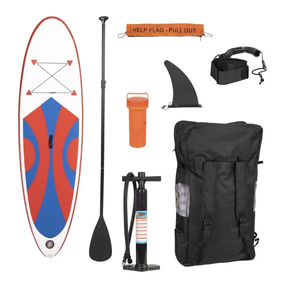 Nærøy SUP / paddleboard hvit / rød / blå