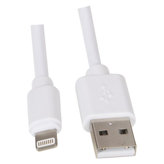 Iphone, Ipad lightening kabel 2,4A 3m standard