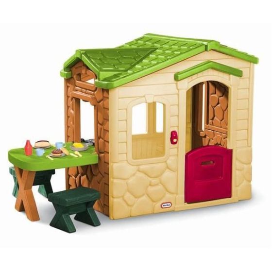 Little Tikes Lekehus med piknikutstyr original