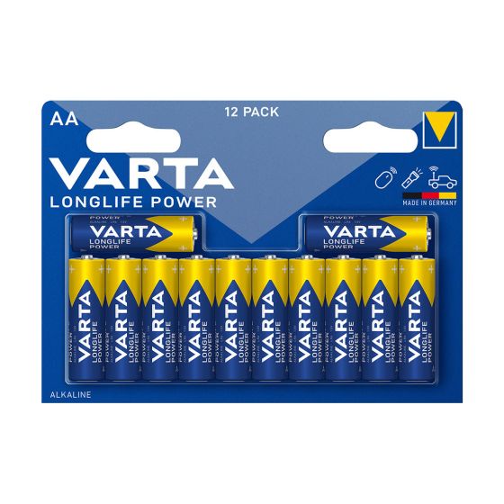 Varta Batteri High Energi 12pk AA aa lr06....