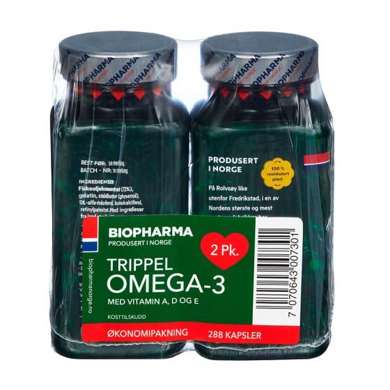 Trippel Omega-3 2-pk original