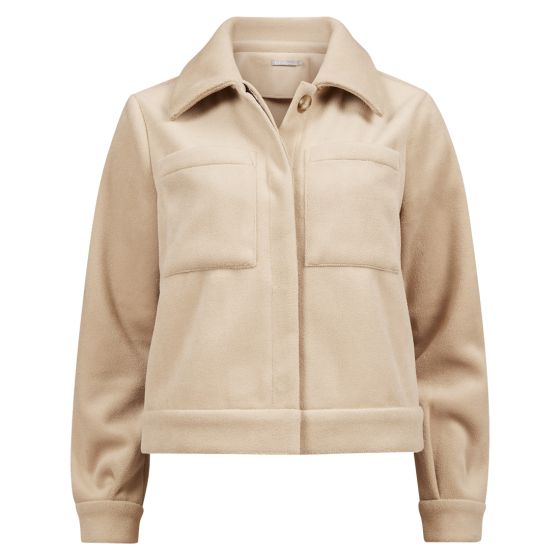 Malene jakke beige