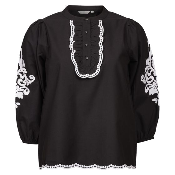Susan Bluse Sort