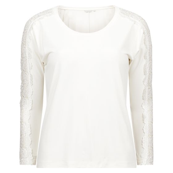 Britney shirt lang arm med blonde Offwhite