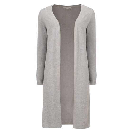 Rollo lang cardigan Grå