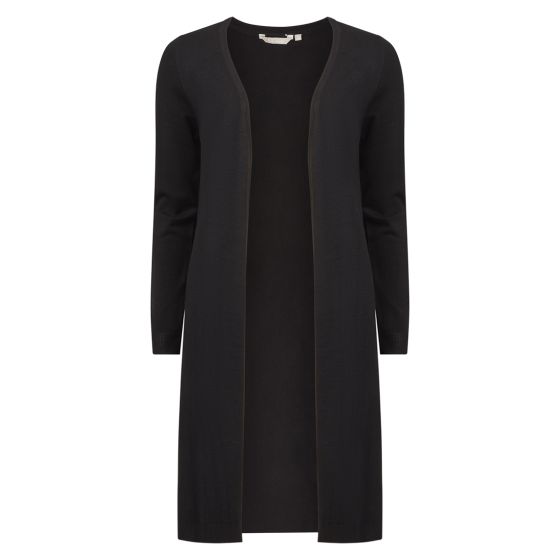 Rollo lang cardigan Sort