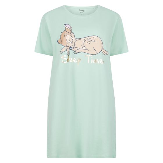 Oversize t-skjorte Bambi Grønn