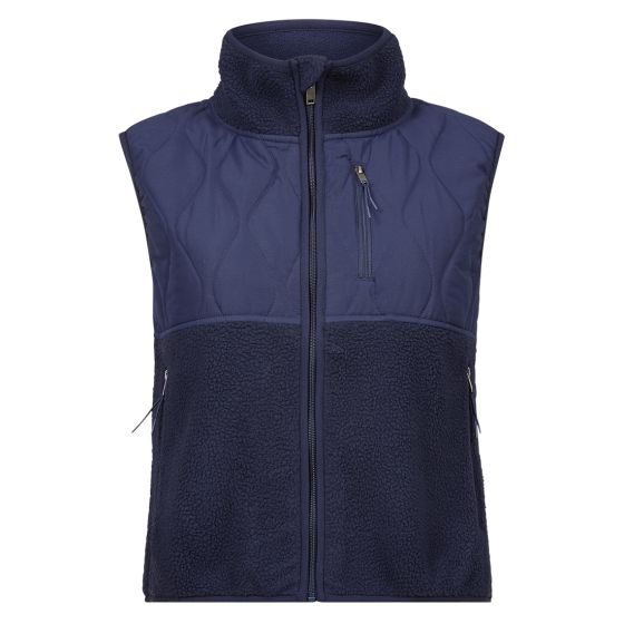Fleece Vest Erdalen Mørk marine