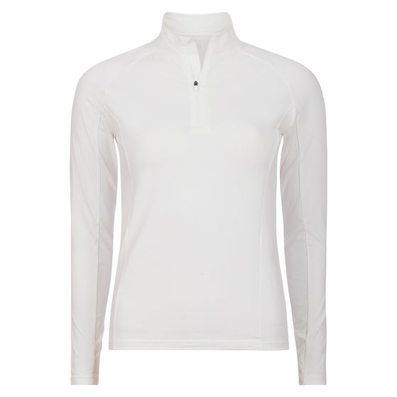 Treningstopp half zip Lone Hvit