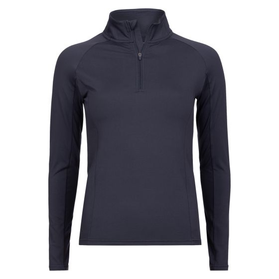 Treningstopp half zip Lone Mørk marine