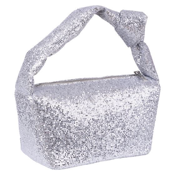 Veske Glitter Sølv