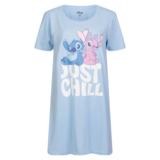 Oversize t-skjorte Stich Blå