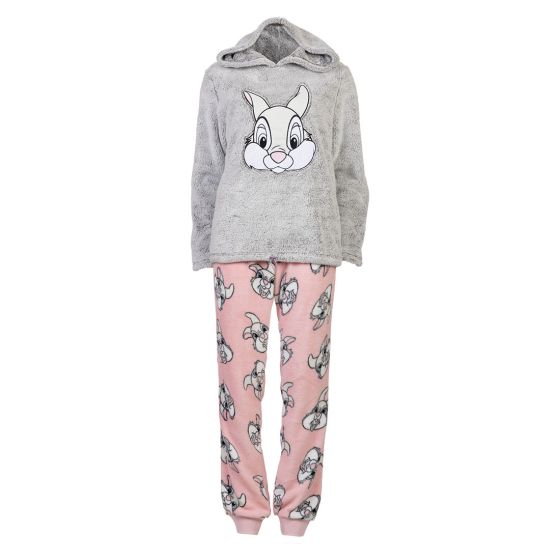 Fleece pyjamas Trampe Grå-rosa