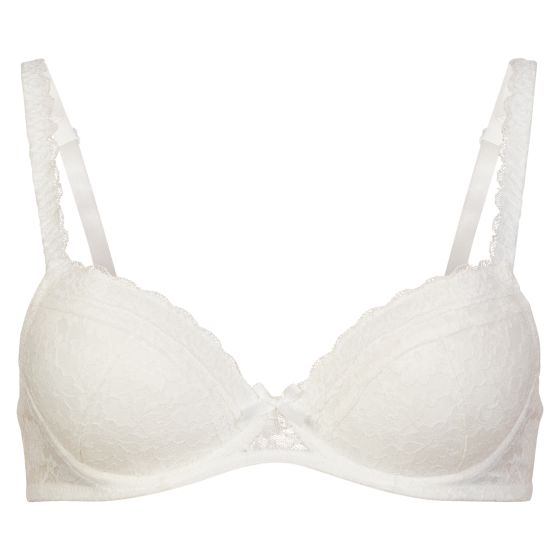 BH Lace Push up Offwhite