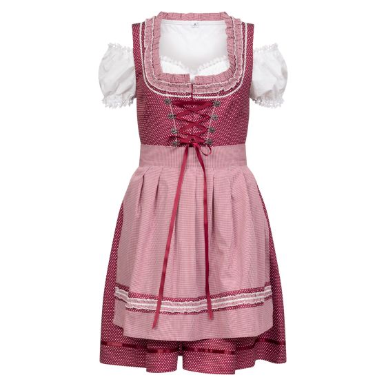 Oktoberfestkjole Gretel Rød
