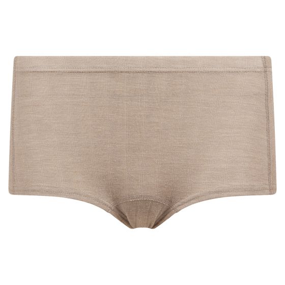 Hipster i merinoull/silke Beige.