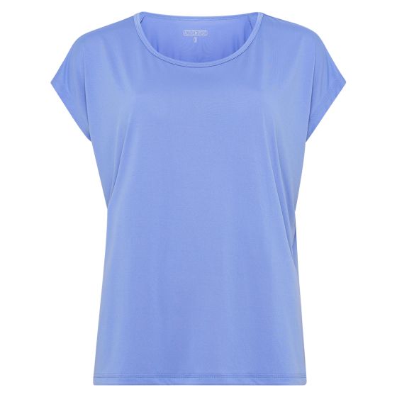 Loose fit treningstopp Mellomblå