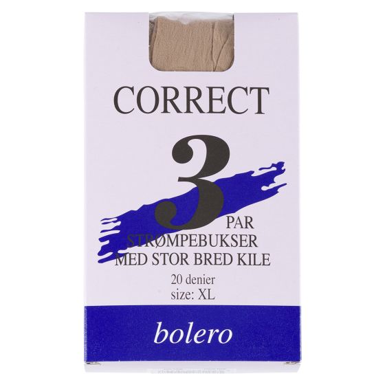 Correct Bolero 3pk strømpebukse melon
