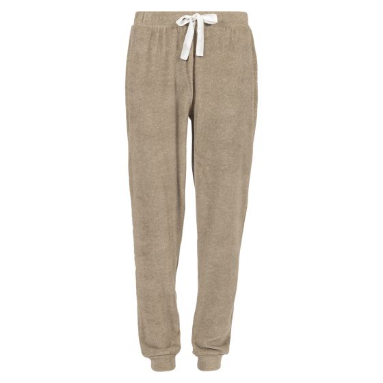 Nightwear Meri pyjamasbukse i fleece beige