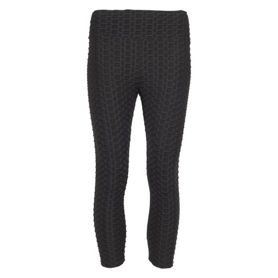 Oceana capri leggings med mønster sort