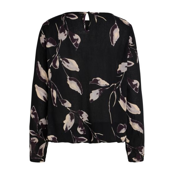 Ease bluse mønster lilla