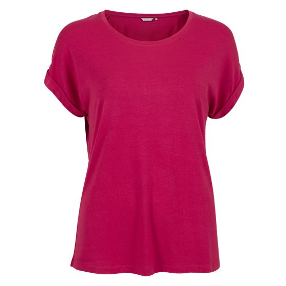 Kirsten t - shirt mørkerosa