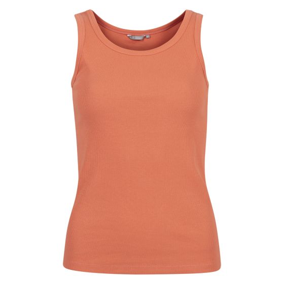 Tina rib top fersken