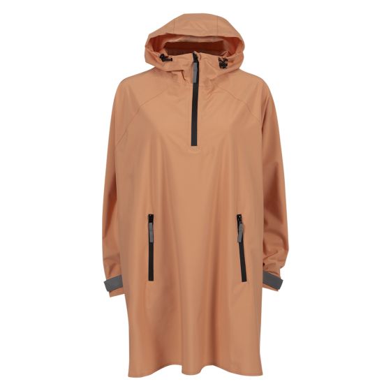 Vestland poncho korall