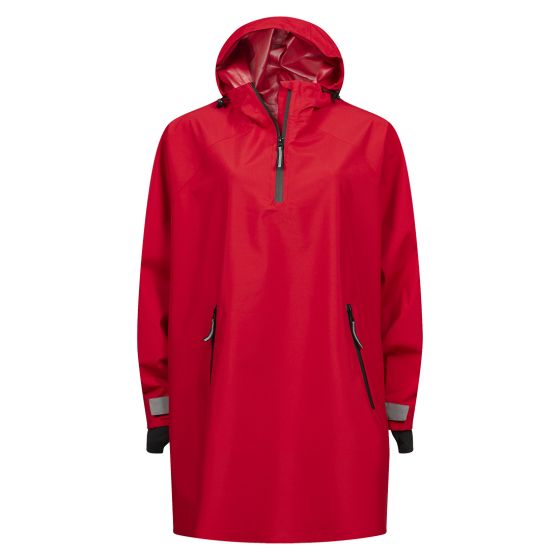 Vestland poncho Rød
