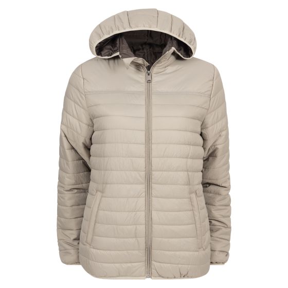 Geilomoen jakke dame beige.
