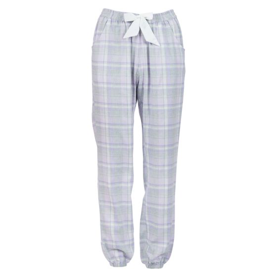 Pyjamasbukse i flanell Lilla