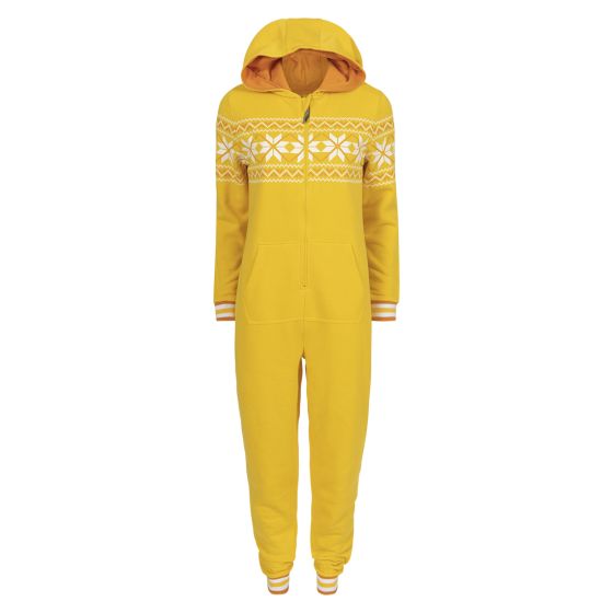 Kalle jumpsuit til dame gul.