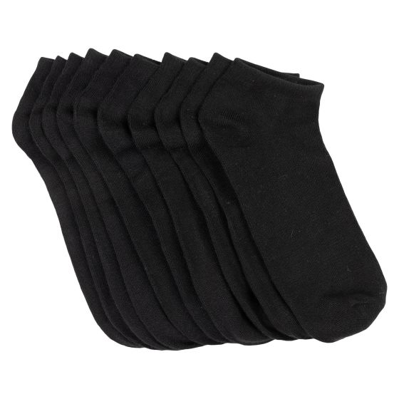 Bambus-sokker sneakers 5 pack sort