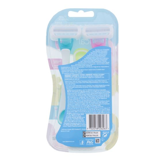 GIL.VENUS TROPICAL DISP RAZORS 3'S 