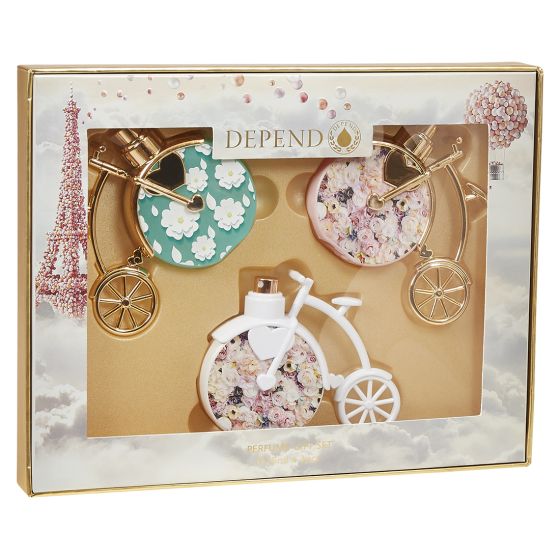 Giftset Mini bicycle 25ml x 3 