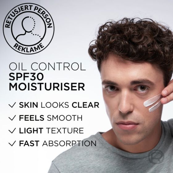 Men Exper Derma Control Oil-Control SPF30 Moisturiser 40 ml Original