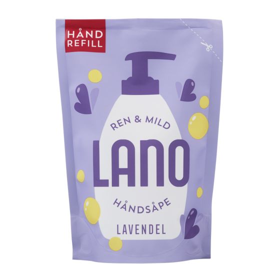 Lano Lavendel Håndsåpe Refill 300 ml Lavendel
