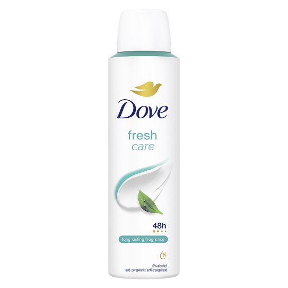 Dove Spray Deo Fresh Care Antiperspirant 150ml Original