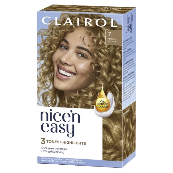 Clairol Nice'n Easy 7 Medium Blond