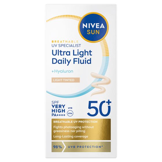 Sun UV Fluid Light Tinted 50+ 40ml SPF 50