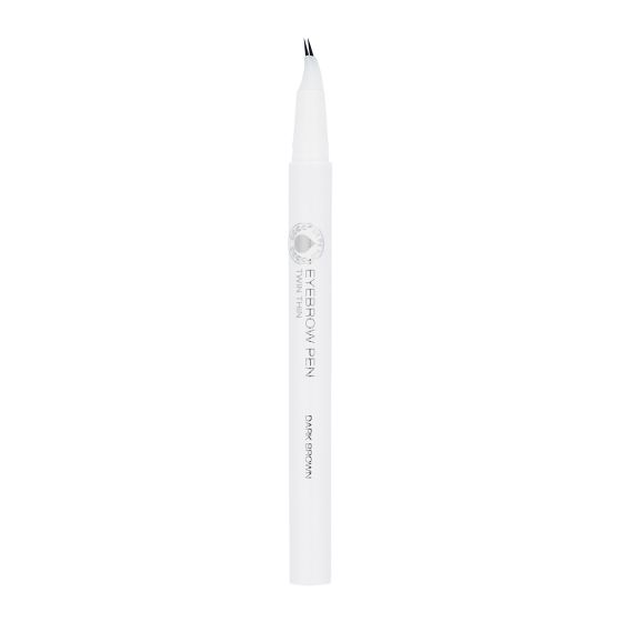 Eyebrow Pen Twin Thin Dark Brown