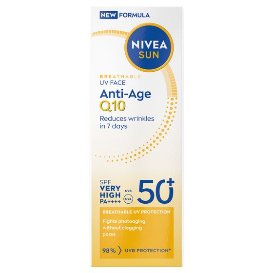 Sun UV Face Anti Age Q10 Cream SPF 50+, 40ml Original