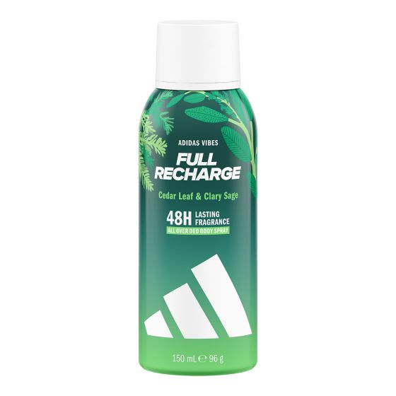 Adidas Vibes Full Recharge Deo Spray 150ml Original