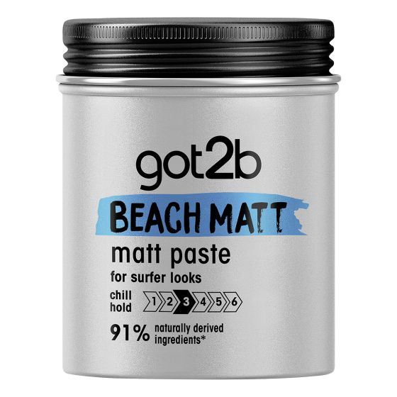 Schwarzkopf Got2b Beach Matt Paste beach matt