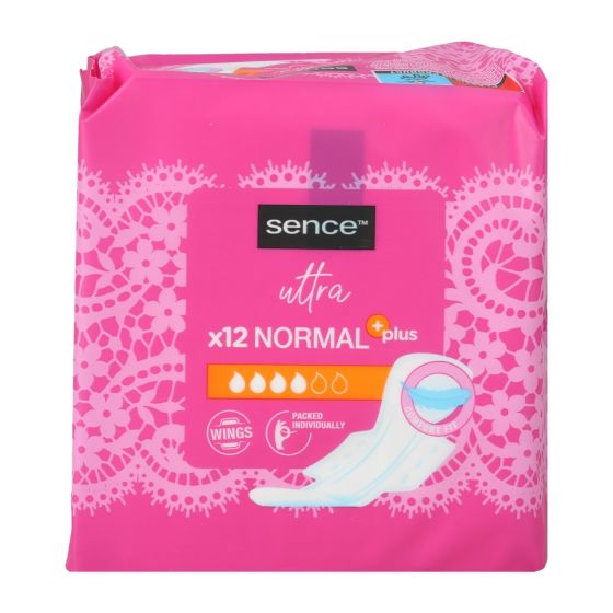 Sence bind Ultra Normal Pluss med vinger 12pk normal plus